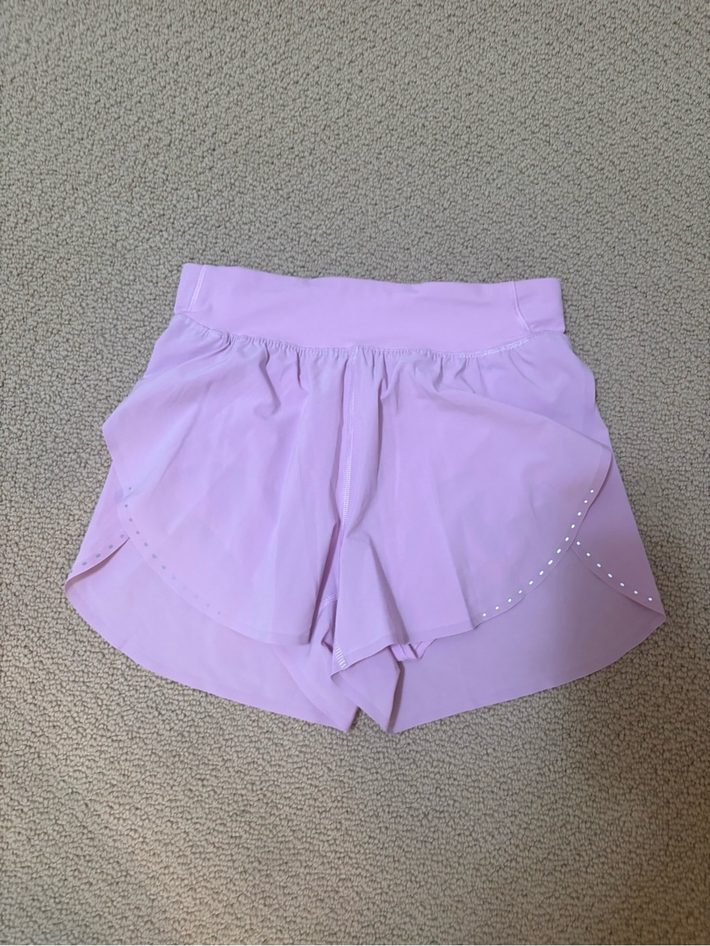 lululemon athletica Pale Lilac Layered Athletic Skort